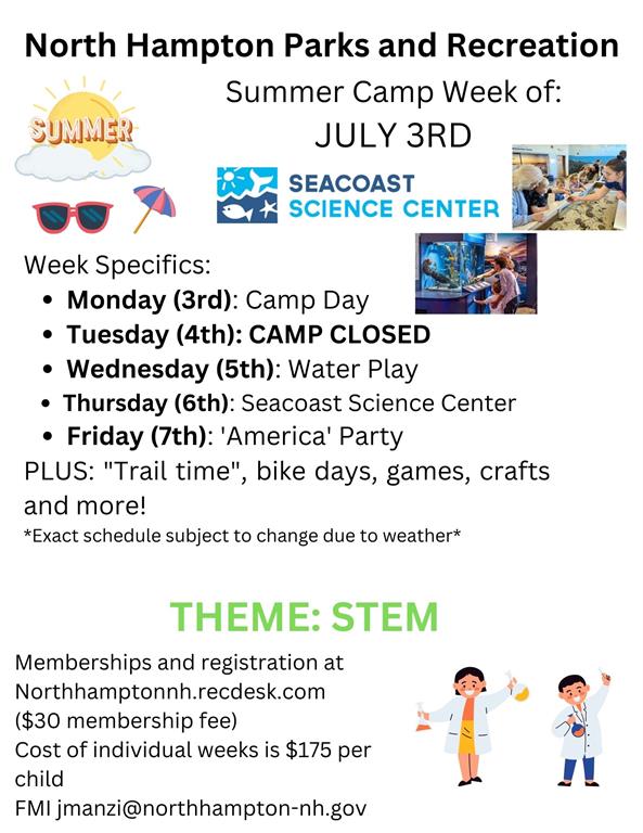 North Hampton NH Recreation Department